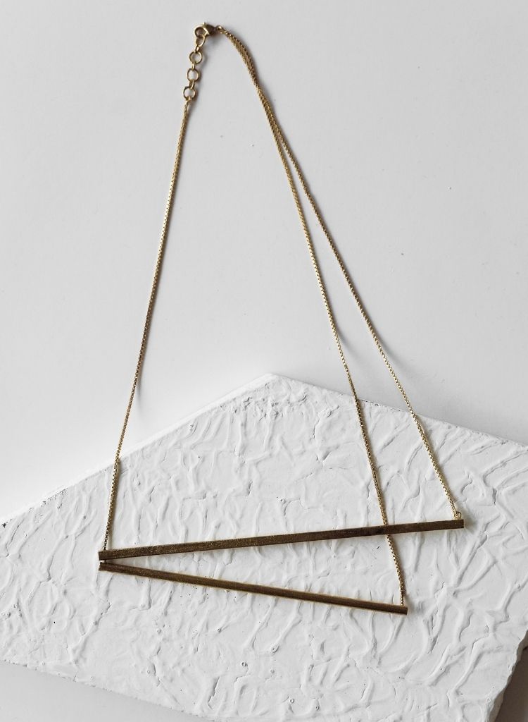 Out Of Line Necklace