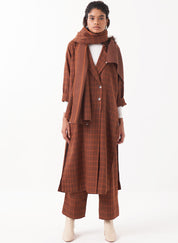 Overlap Kaftan Scarf Set