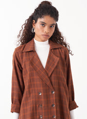 Overlap Kaftan Jacket