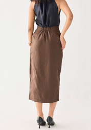 Overlap Midi Skirt