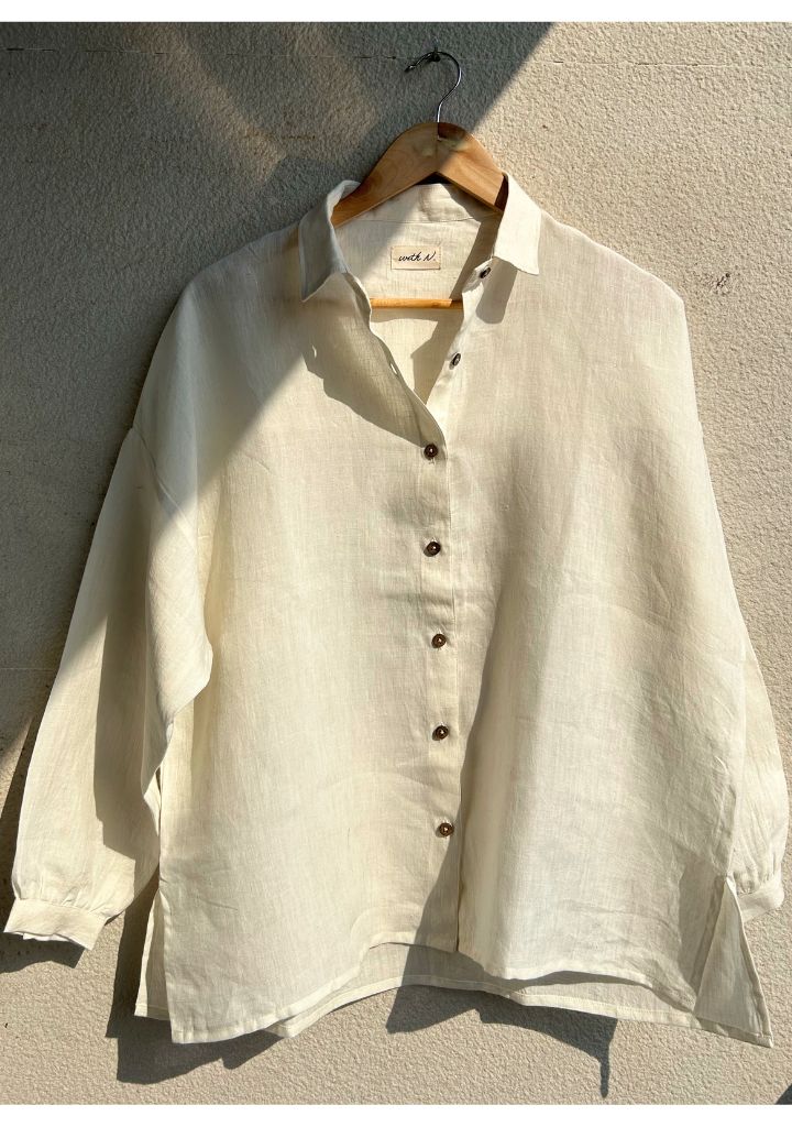 Oversized Linen Shirt