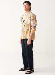 Painter Poppy Appliqué Shirt