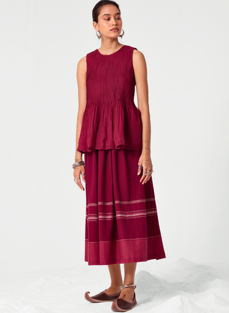 Pakhi Stripes Skirt
