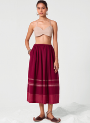 Pakhi Stripes Skirt