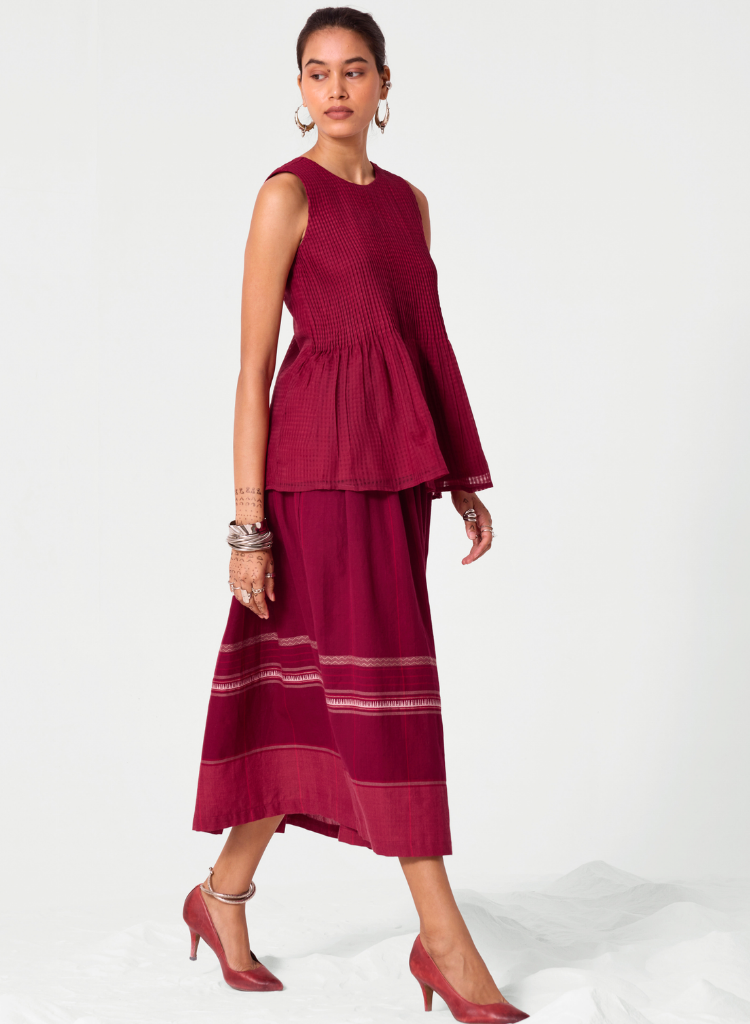 Pakhi Stripes Skirt