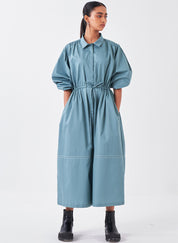 Panel Drawstring Dress