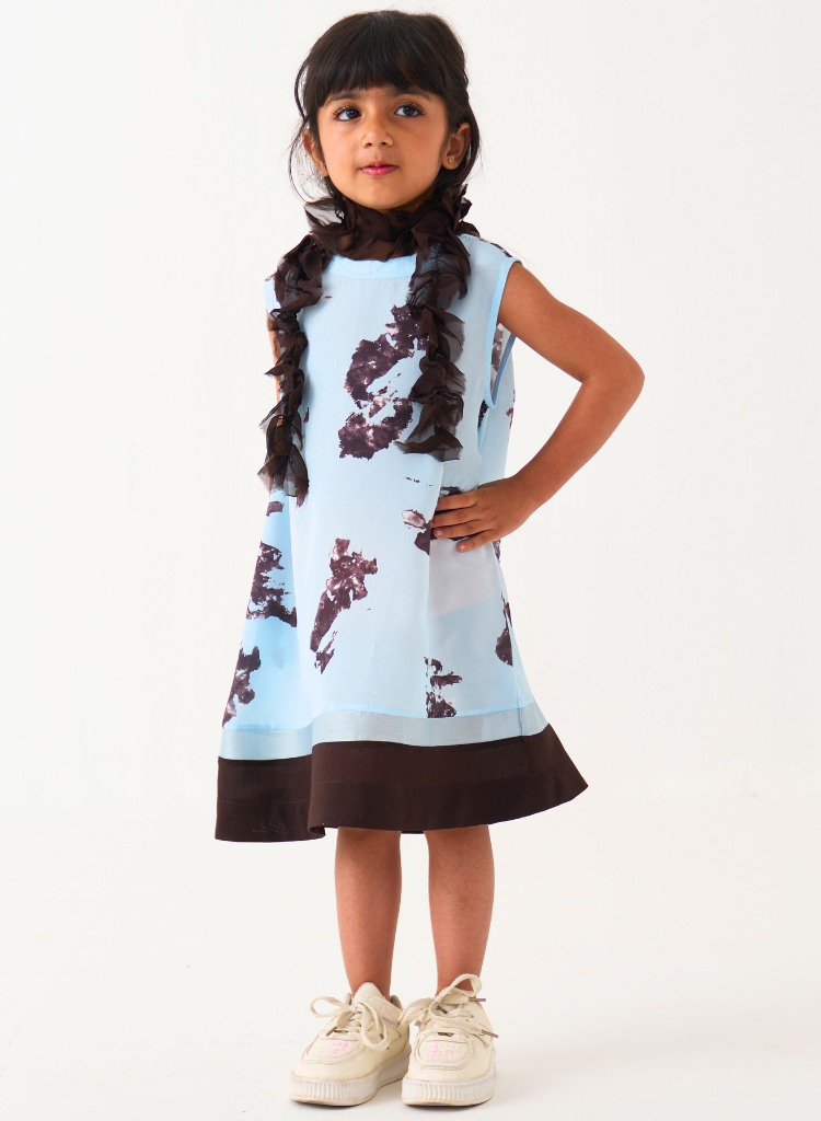 Panel Print Dress