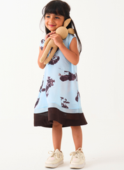 Panel Print Dress