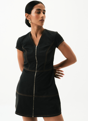 Paneled Dress