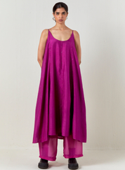 Paneled Embroidered Tunic Set