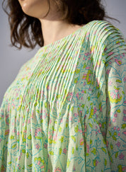 Parakeet Peasant Top