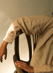 Parallel Beige Oversized Shirt