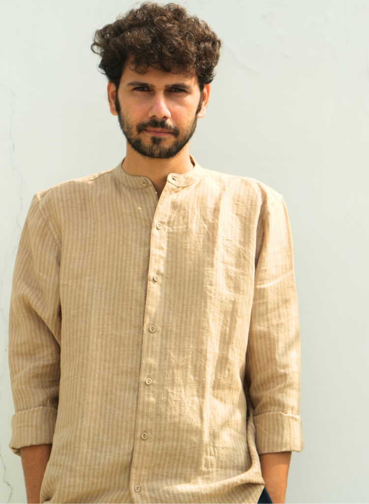 Parallel Beige Shirt