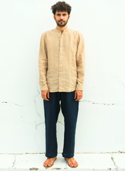 Parallel Beige Shirt