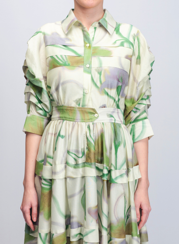 Paron Pleated Dress
