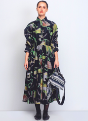 Paron Pleated Dress