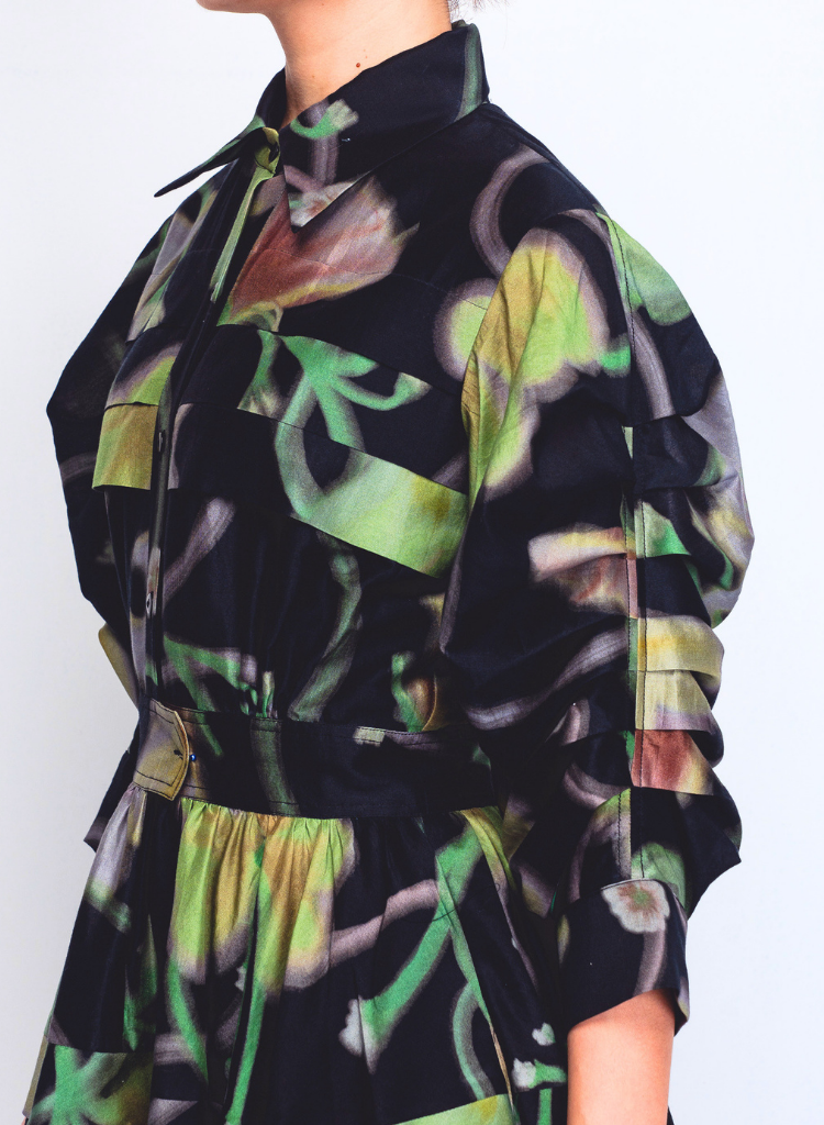 Paron Pleated Dress