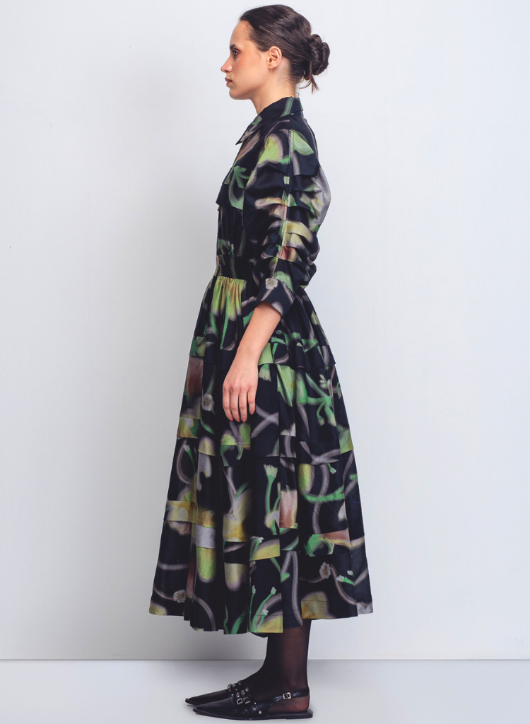 Paron Pleated Dress