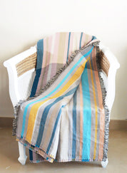 Pastel Stripes Throw
