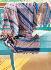 Pastel Stripes Throw