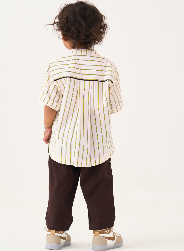 Patch Pocket Shirt Set