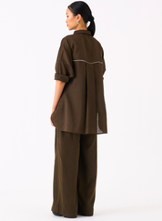 Patch Pocket Shirt Set