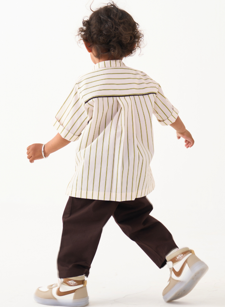 Patch Pocket Shirt Set