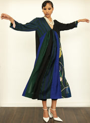 Patchwork Tier Dress