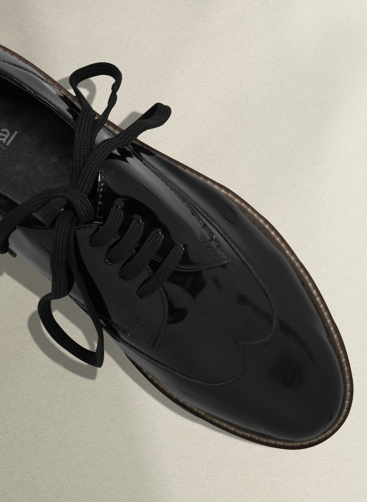 Patent Leather Oxfords