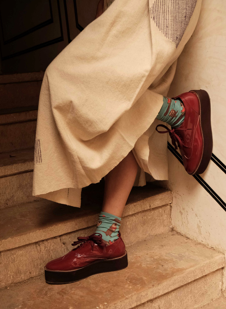 Patent Leather Oxfords