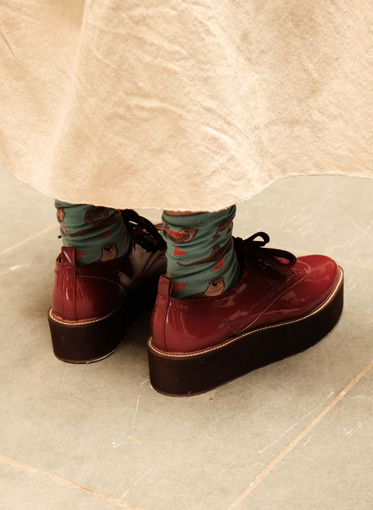 Patent Leather Oxfords