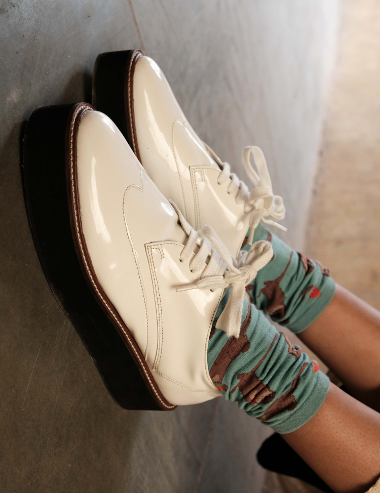 Patent Leather Oxfords