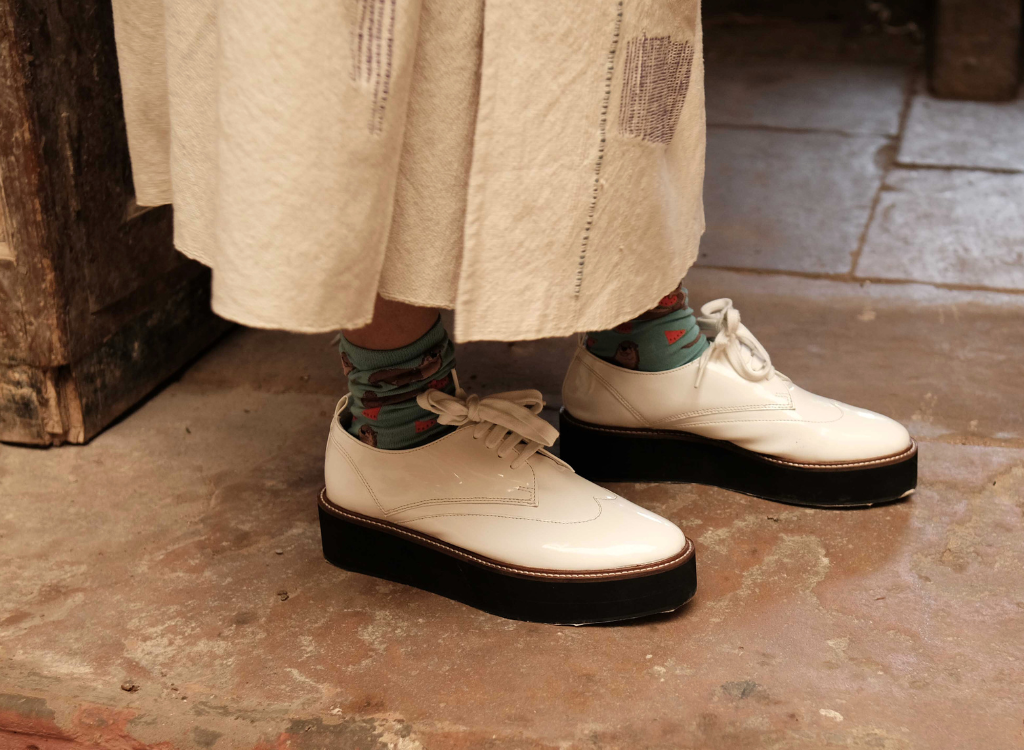 Patent Leather Oxfords