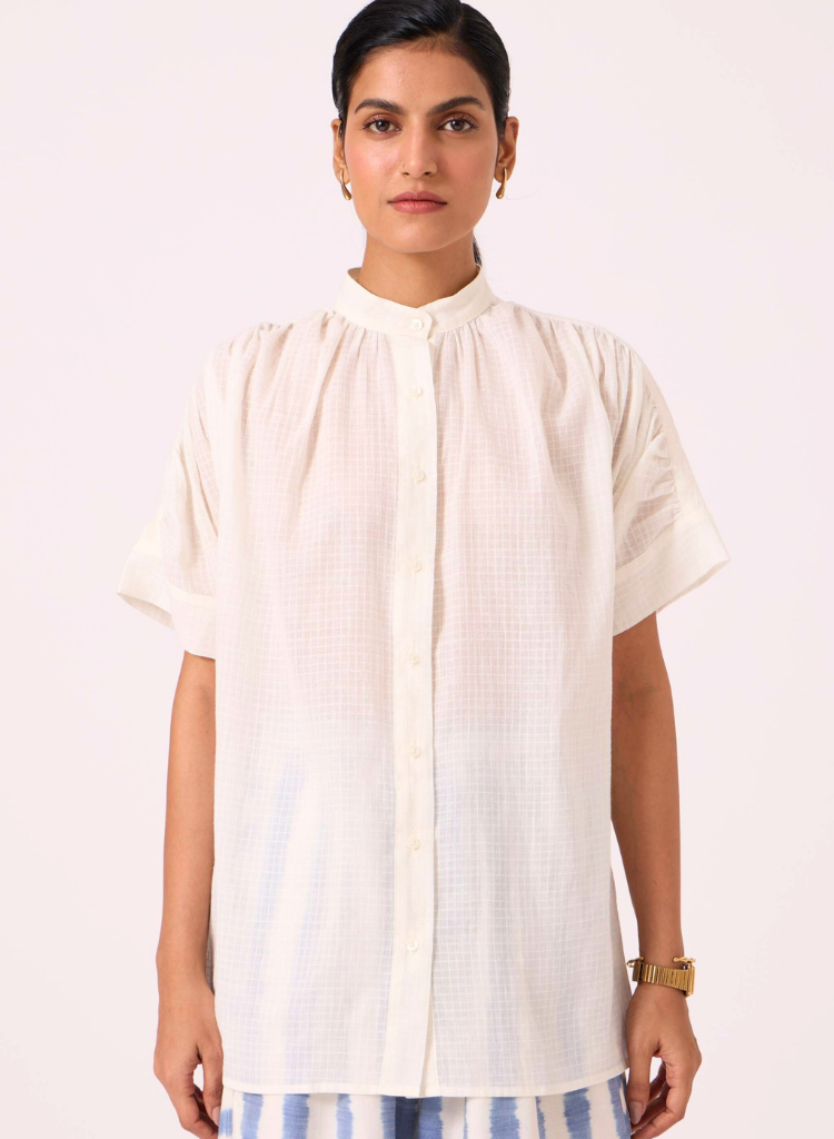 Patt Handwoven Top