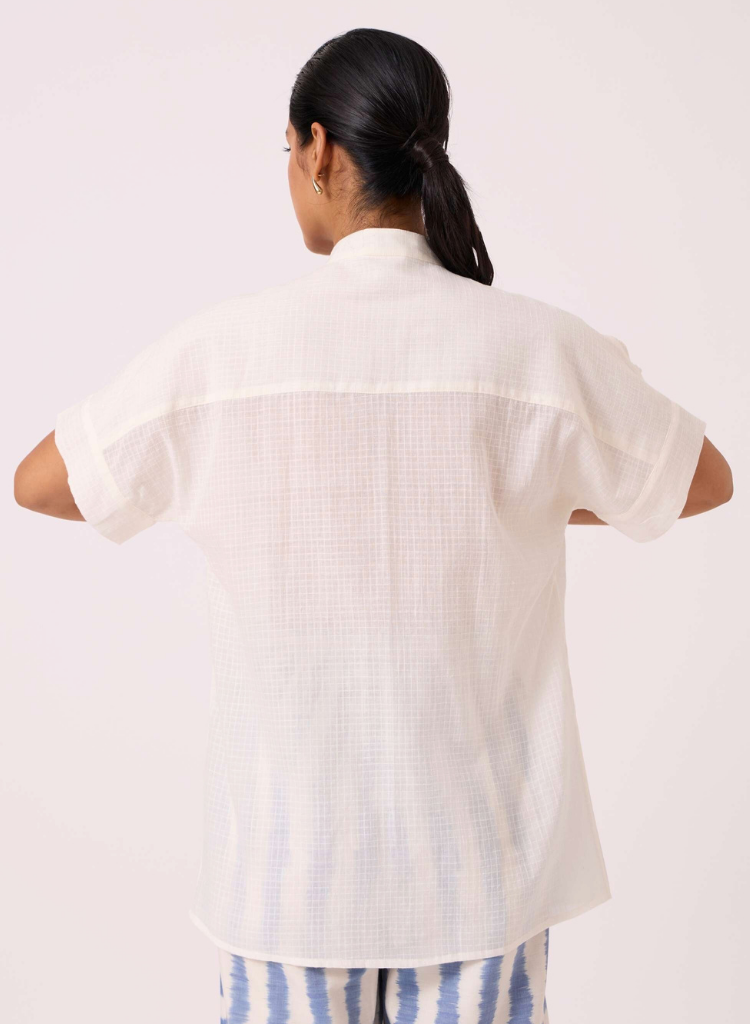 Patt Handwoven Top