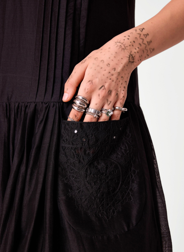 Pavi Embroidered Dress