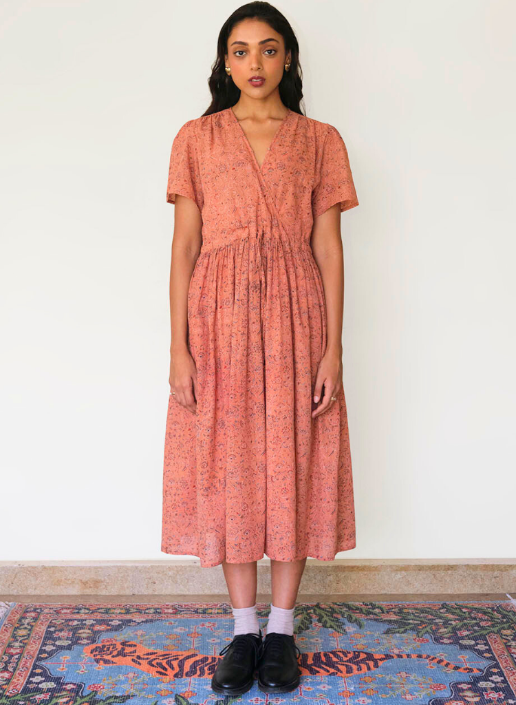 Peachy Sunset Dress