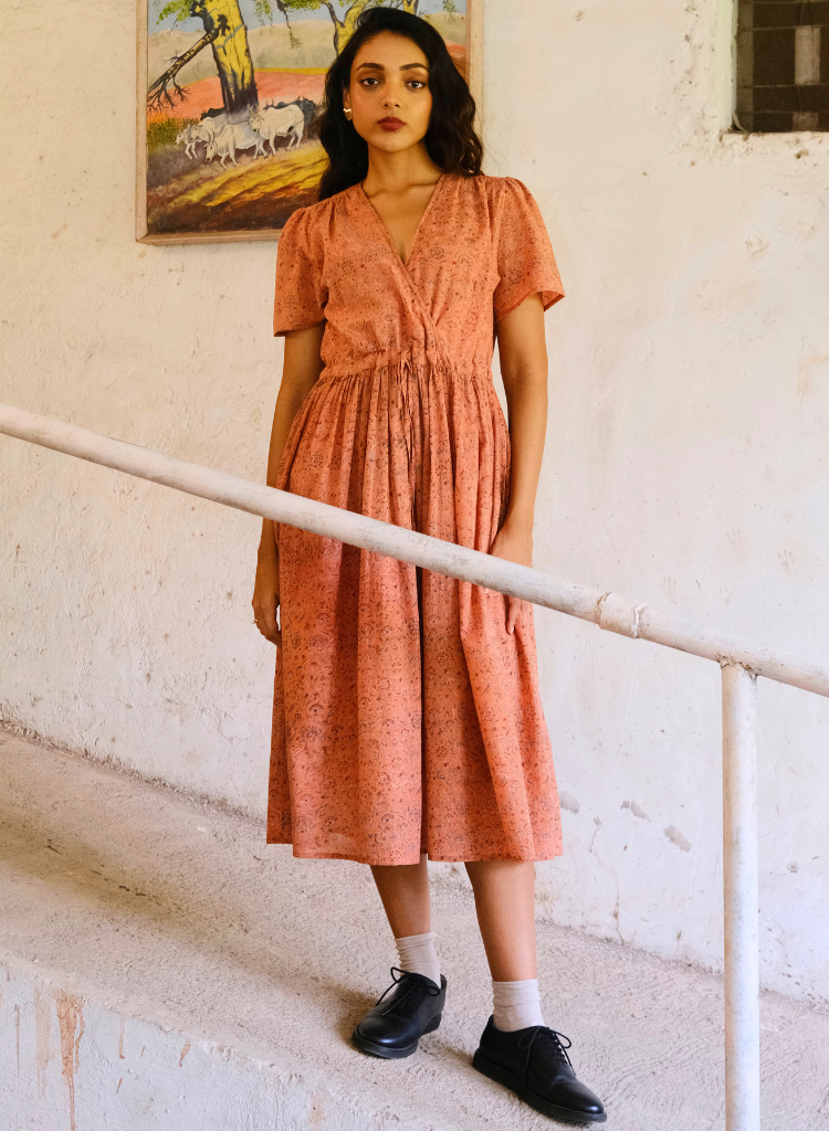 Peachy Sunset Dress