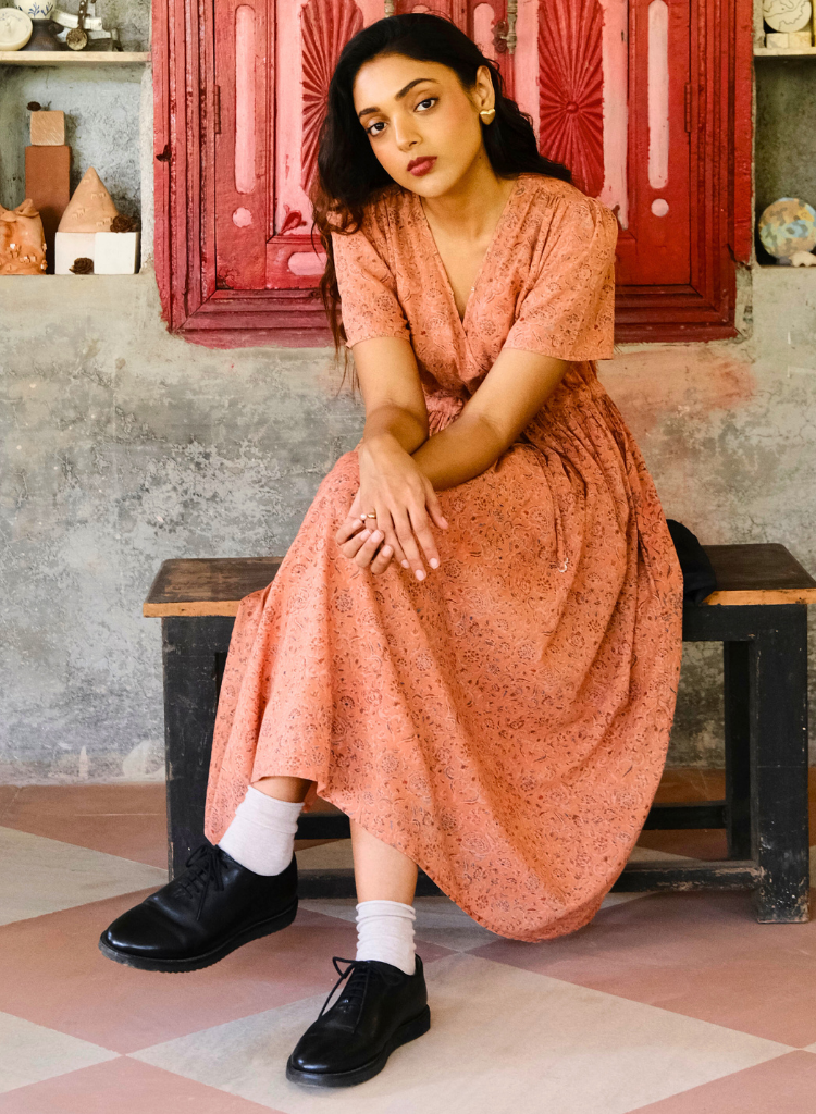Peachy Sunset Dress