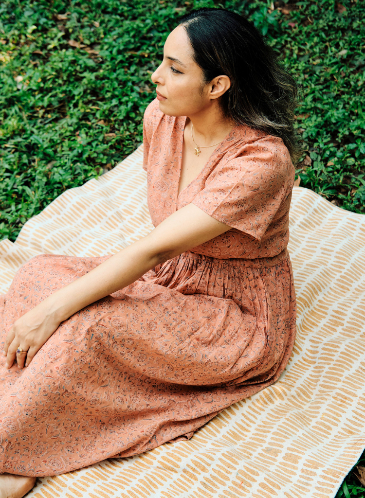 Peachy Sunset Dress