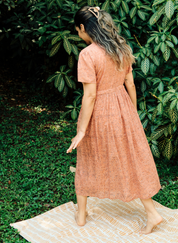 Peachy Sunset Dress