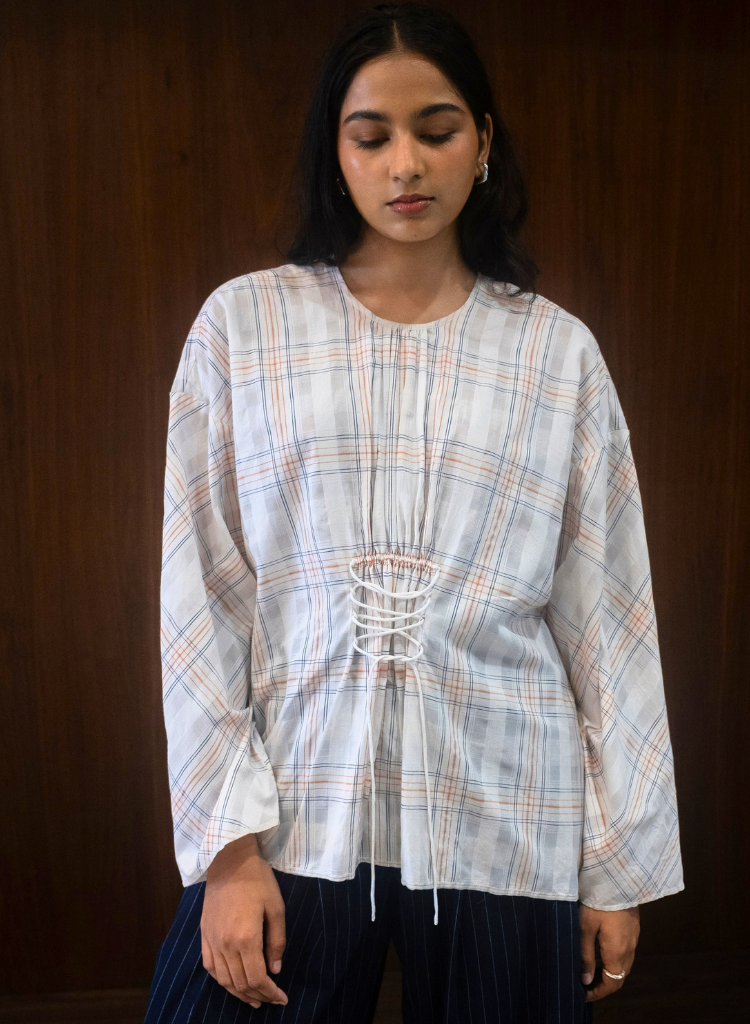 Pearl Gathered Blouse