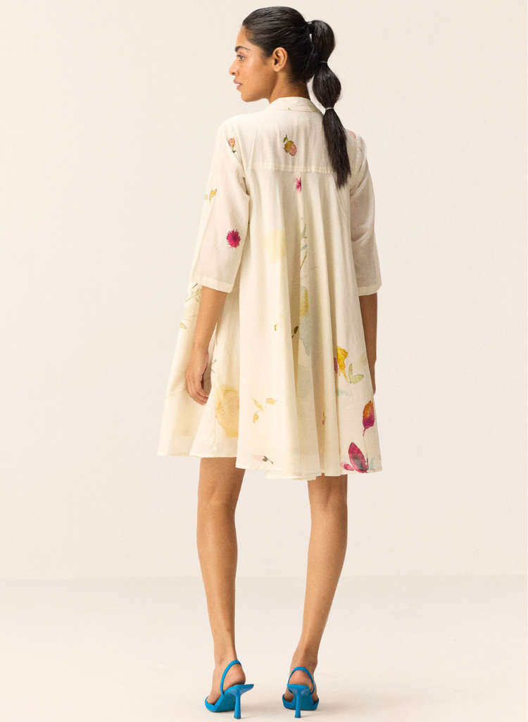 Pearls in a Garden Dress