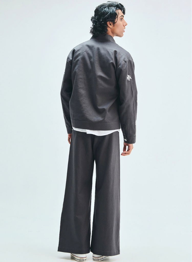 Pebble Stand Collar Jacket