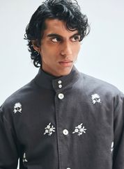 Pebble Stand Collar Jacket