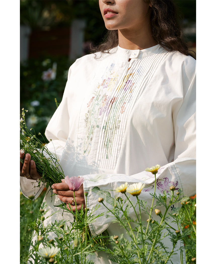 Penelope Pleated Kurta