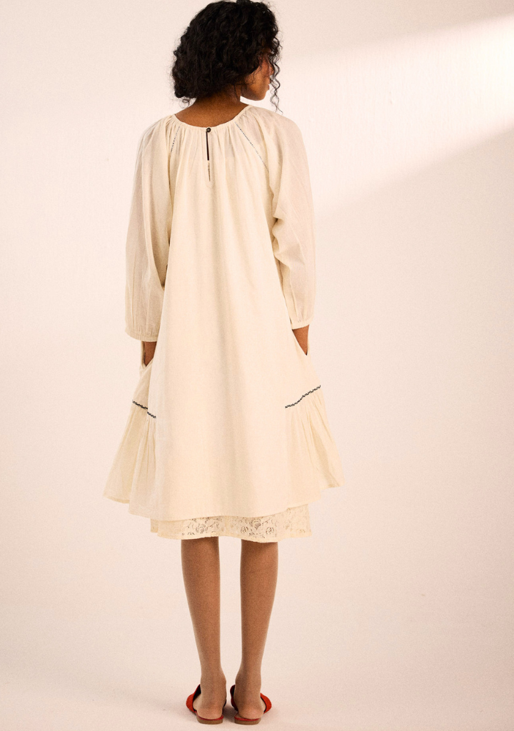 Peony Dress With Slip