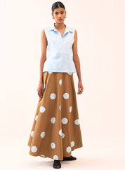 Peplum Panel Top