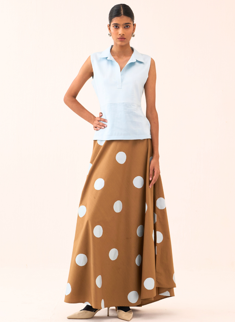 Circular Polka Skirt