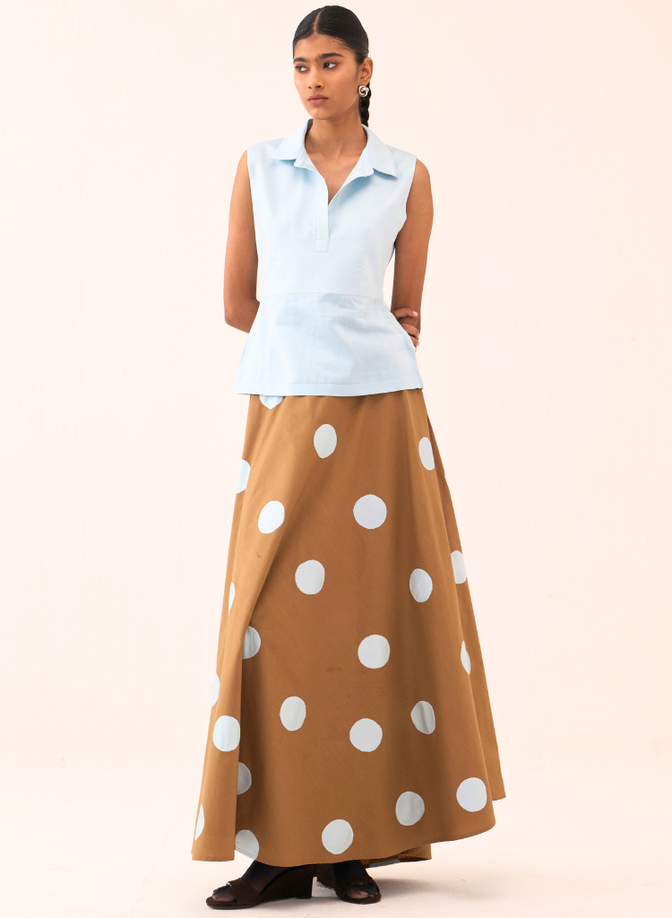 Peplum Panel Top